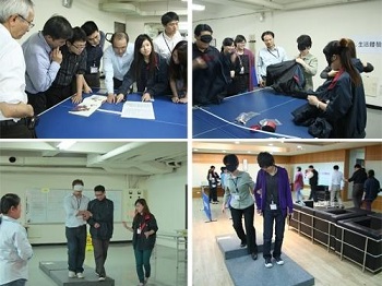 台北廠區舉辦愛的新體驗--eye的幫幫盲活動