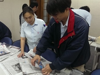 台北厂举办“旧物新玩意儿活动”