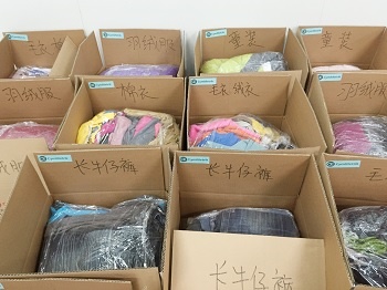 烟台厂举办“衣加衣，献爱心”活动