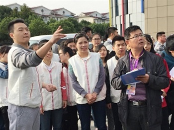 上海廠參加徐涇鎮職工“趣味體育”比賽