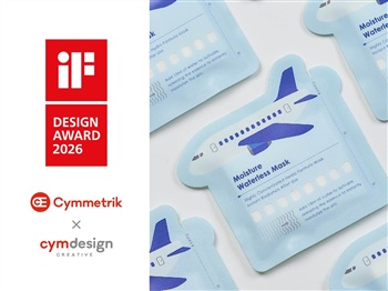 Cymmetrik Wins iF DESIGN AWARD 2026 with Innovative Sustainable Packaging 